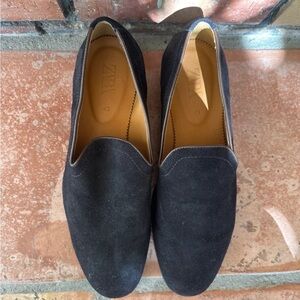 ZARA Suede Loafers